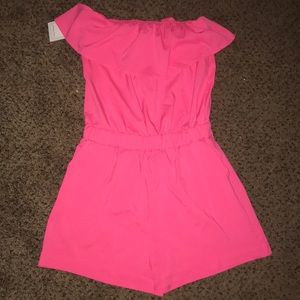 Romper! Bright pink